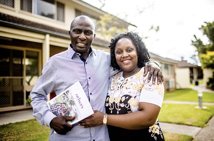 Couple from Uganda fundraising to be reunited with their children
