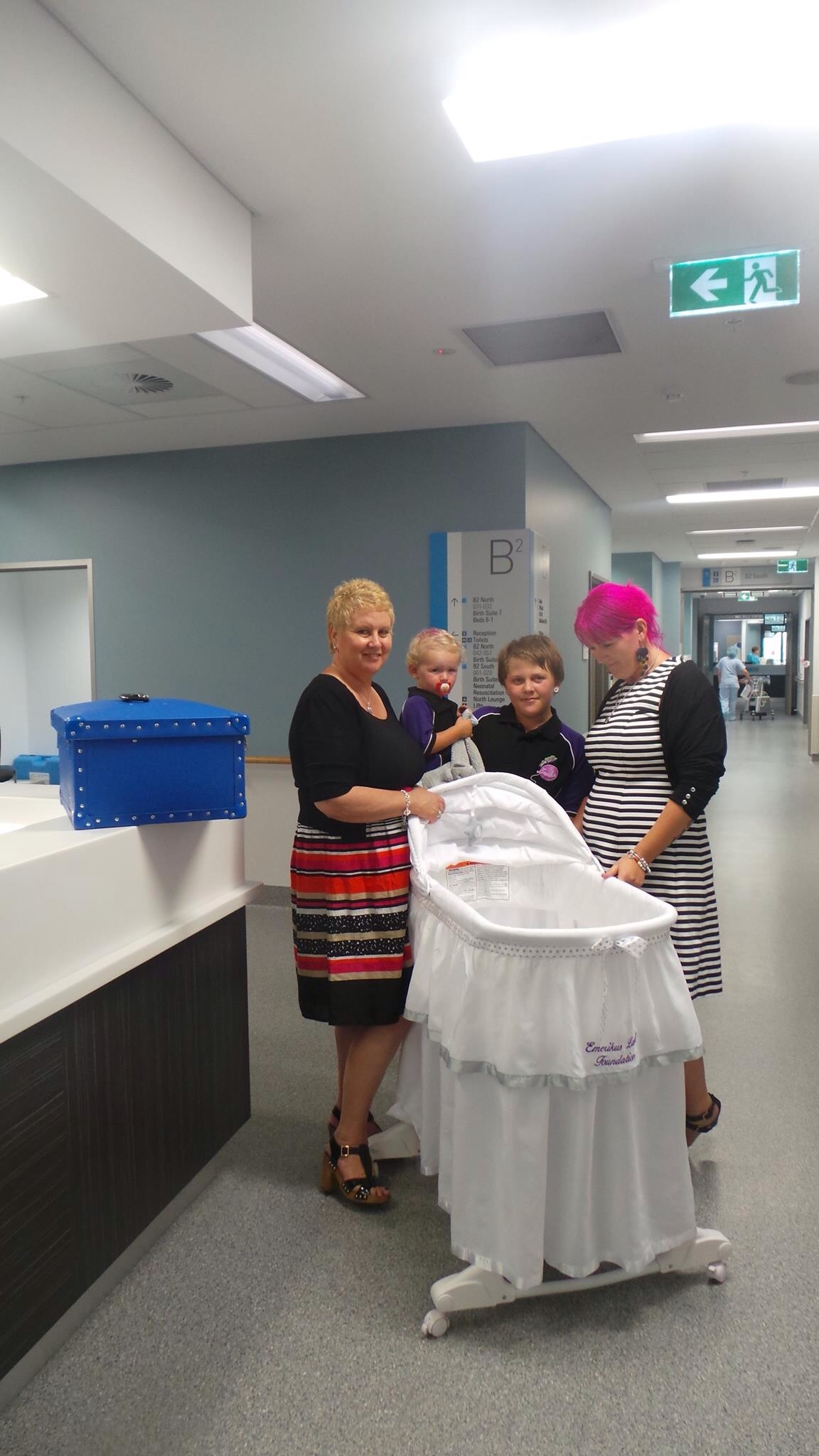 Cold Cuddle Cot for Broken Hill Hospital
