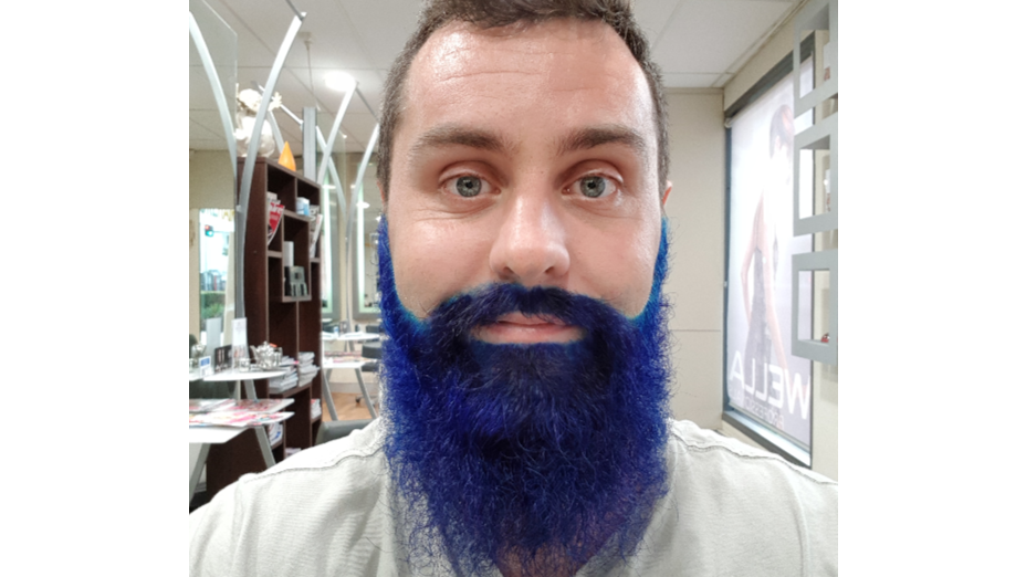7. "Cobalt Blue Hair and Beard: Coordinating Your Look" - wide 4