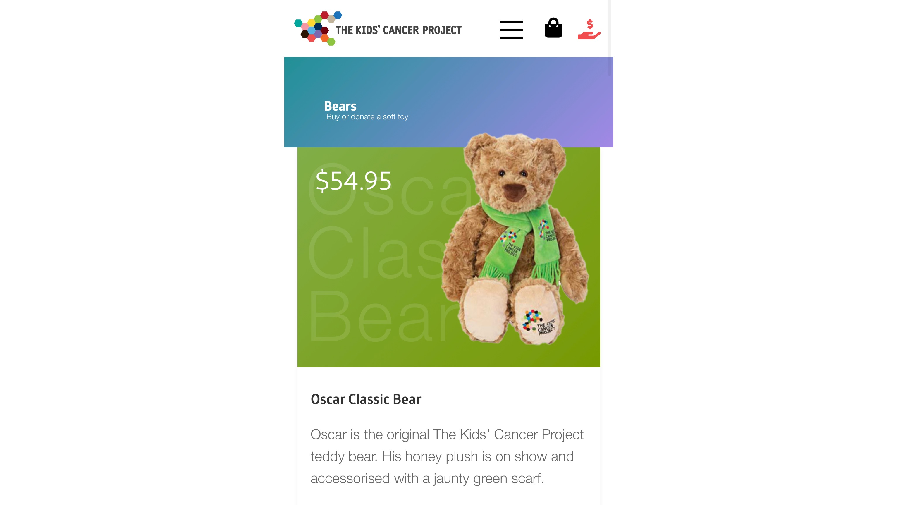 donate teddies to hospital