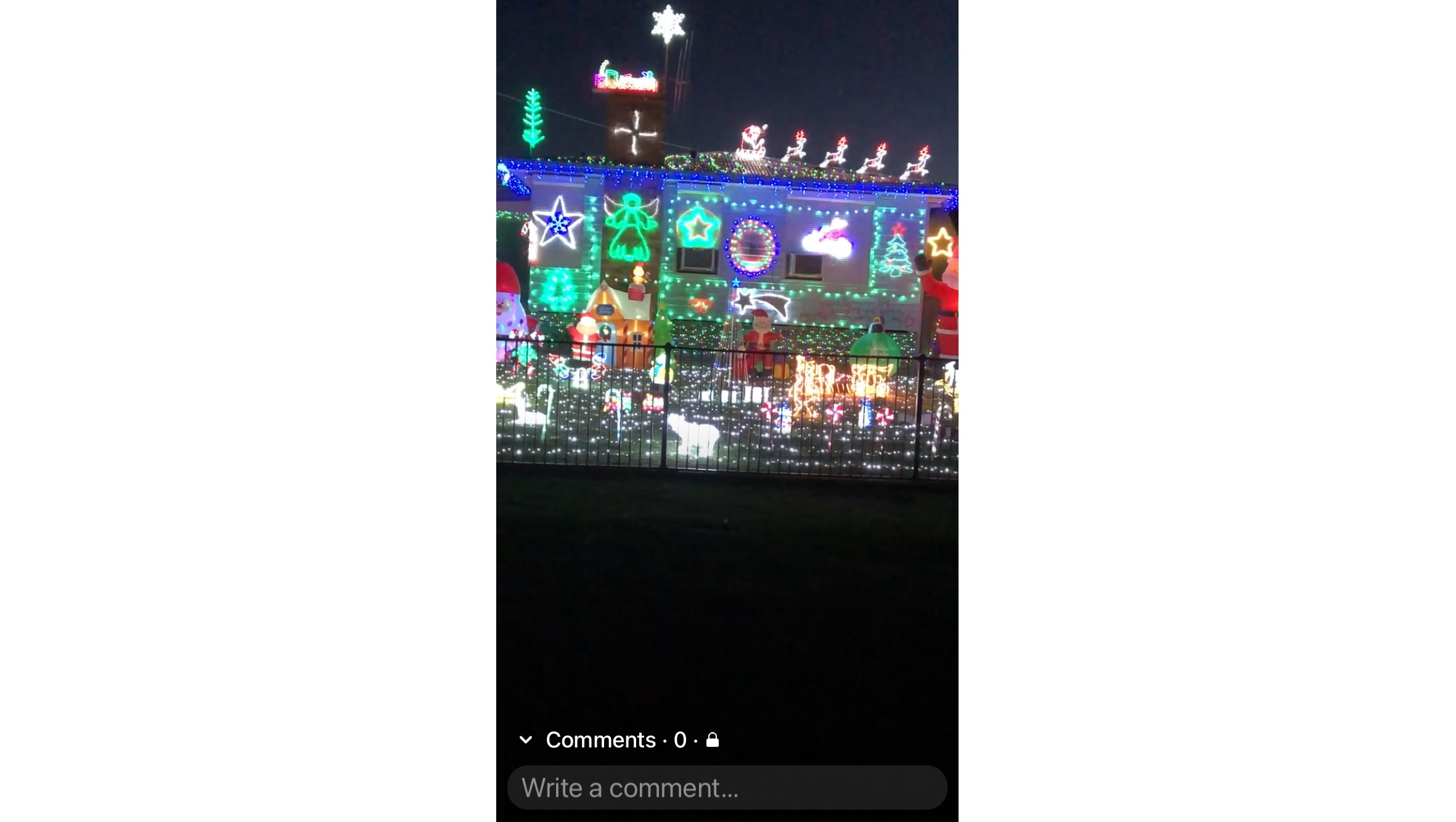 Bendigo Christmas lights