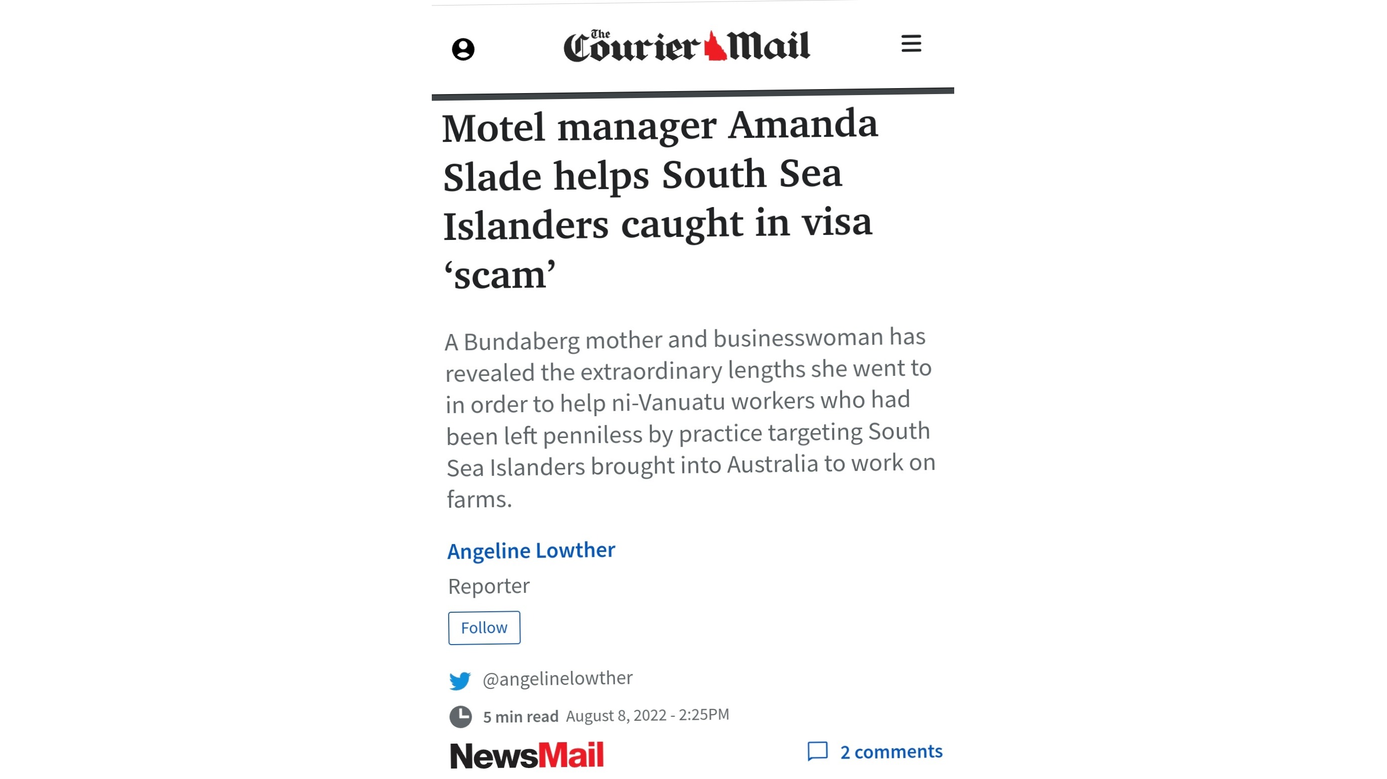 Pacific Islands Seasonal Workers Help