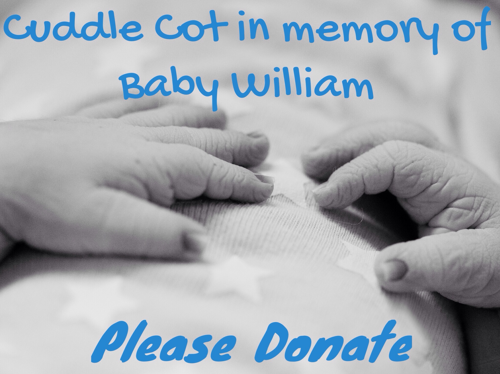 Cuddle Cot in Memory of Baby William