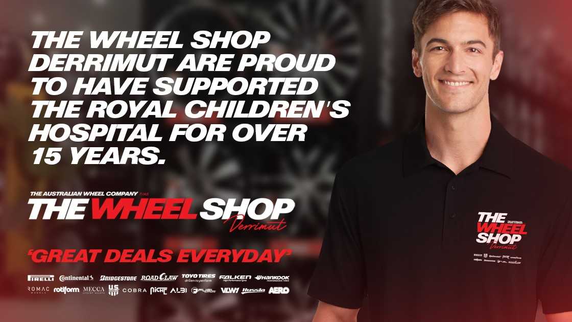 The Wheel Shop Derrimut Supporting The Royal Children's hospital