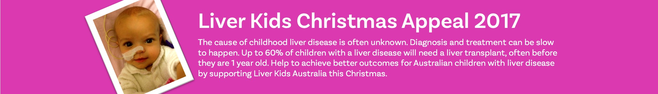 Liver Kids Christmas Appeal 2017